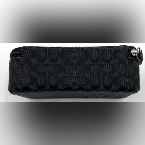 Coach Black Signature Canvas Jewelry Box - Picture 5 of 8